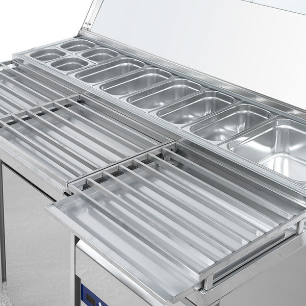 Mesa refrigerada para pizza Lucena MPL 2300  Infrico - Capacidad 700 litros