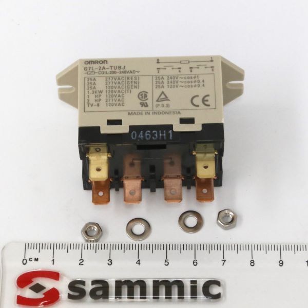 Relé potencia 220V AC 25A (conj.) Sammic (2319314)