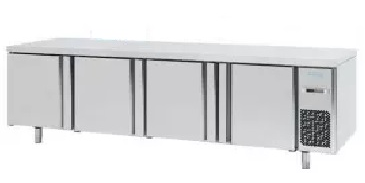 Mesa refrigeración Euronorma 600x400 para pastelería pre-instalada Serie 800 MR 2750 GR Infrico
