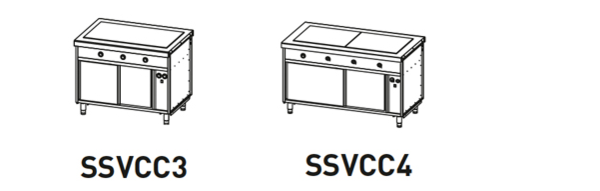 Self vitrocerámica SSVCC4 Infrico