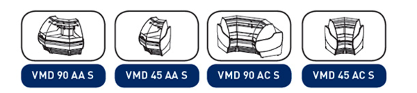 Vitrina expositora modular frío ventilado Serie Madrid VMD90AASU+ Infrico **