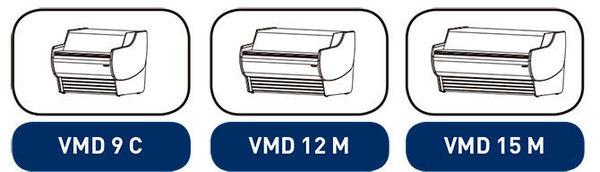 Mueble caja mostrador Serie Madrid VMD15M+ Infrico **