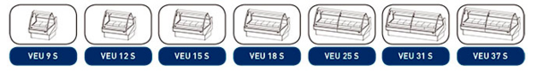 Vitrina expositora modular frío ventilado Serie Europa VEU18SU Infrico **