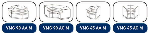 Mueble Caja Euro Línea Magnus VMG90ACM+ Infrico **