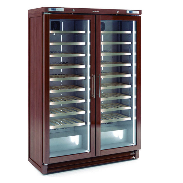 Expositor armario de vino en madera Infrico EVV 200 MX