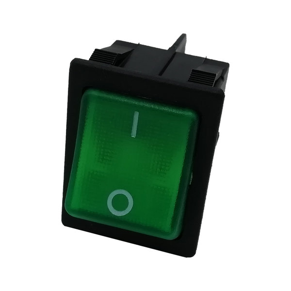 Interruptor verde (220V.) Infrico - 405X04 ***