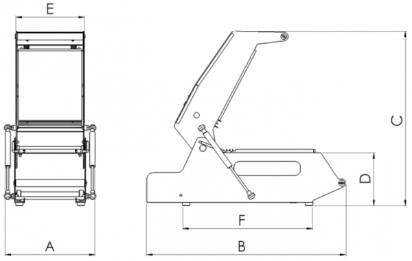 Termoselladora de barquetas manual Ramón TS-150 (molde incluido)