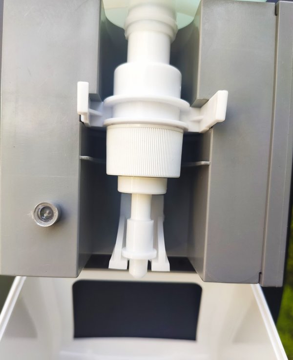 Dispensador automático de con pedestal para gel o hidroalcoholico Vail Elegance