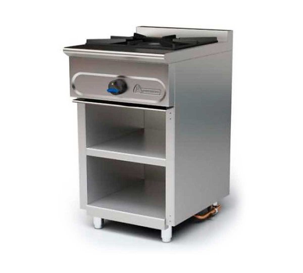 Cocina modular a gas serie 550 Mundigas M-900/1E con dos estantes ***